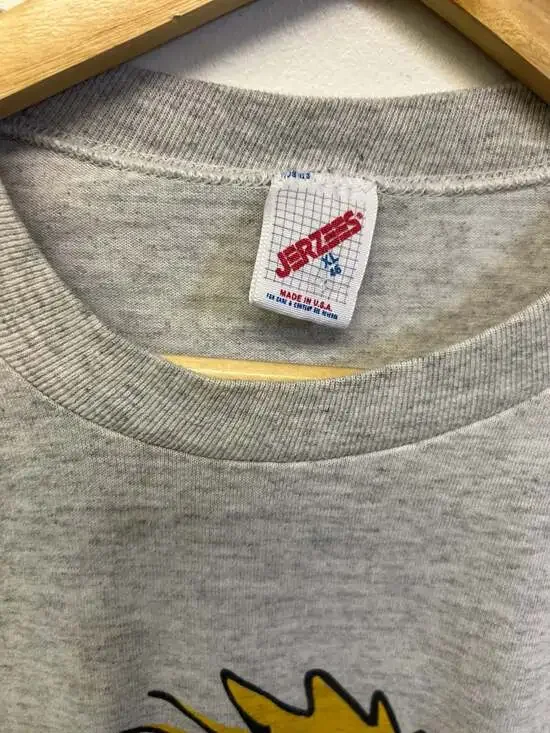 Vintage 1990 Bad Boyz Calvin Bad to the Bone T-Shirt L - Picture 3 of 6